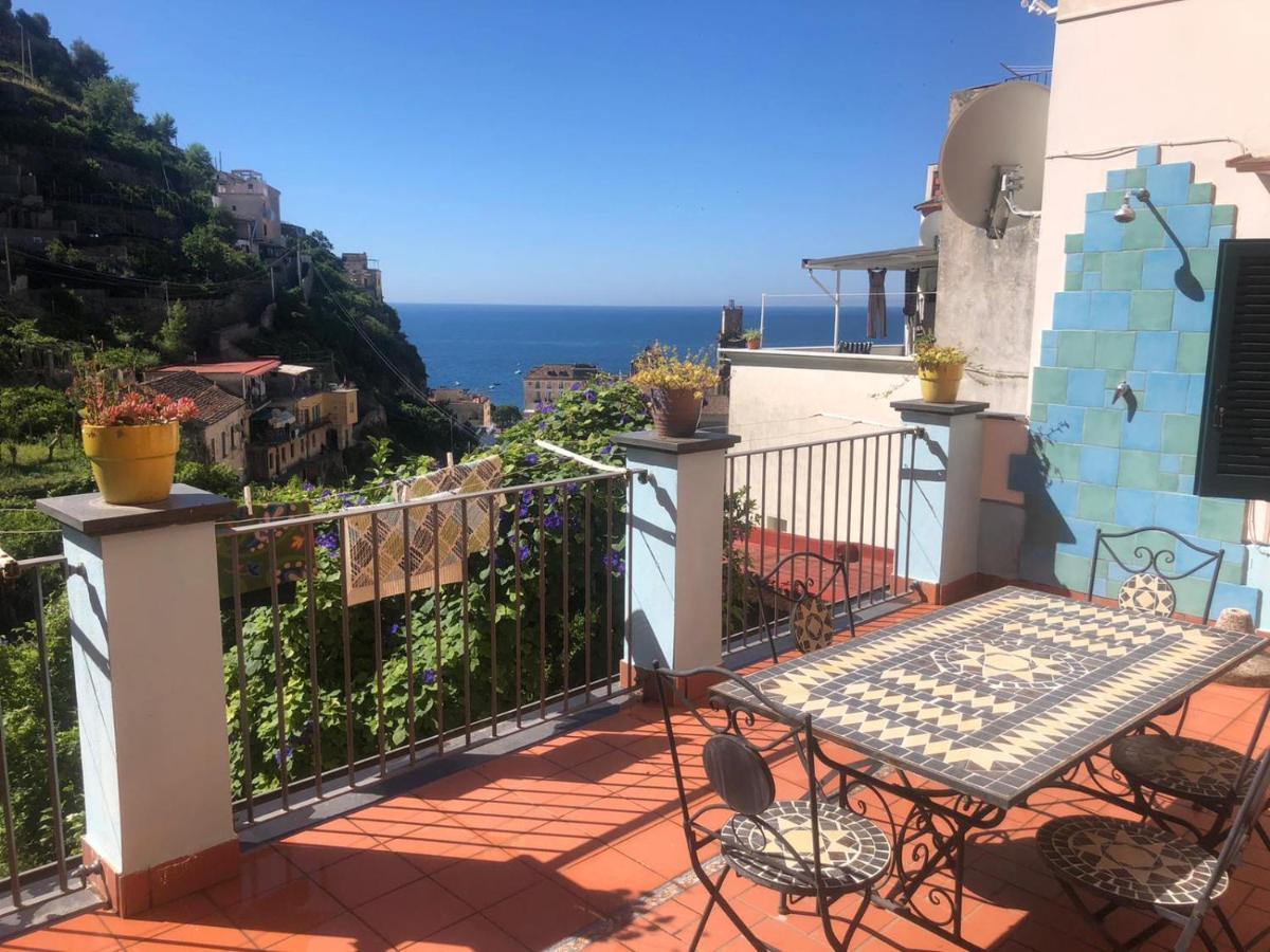 Appartamento Residence Costa D'Amalfi Minori Bagian luar foto