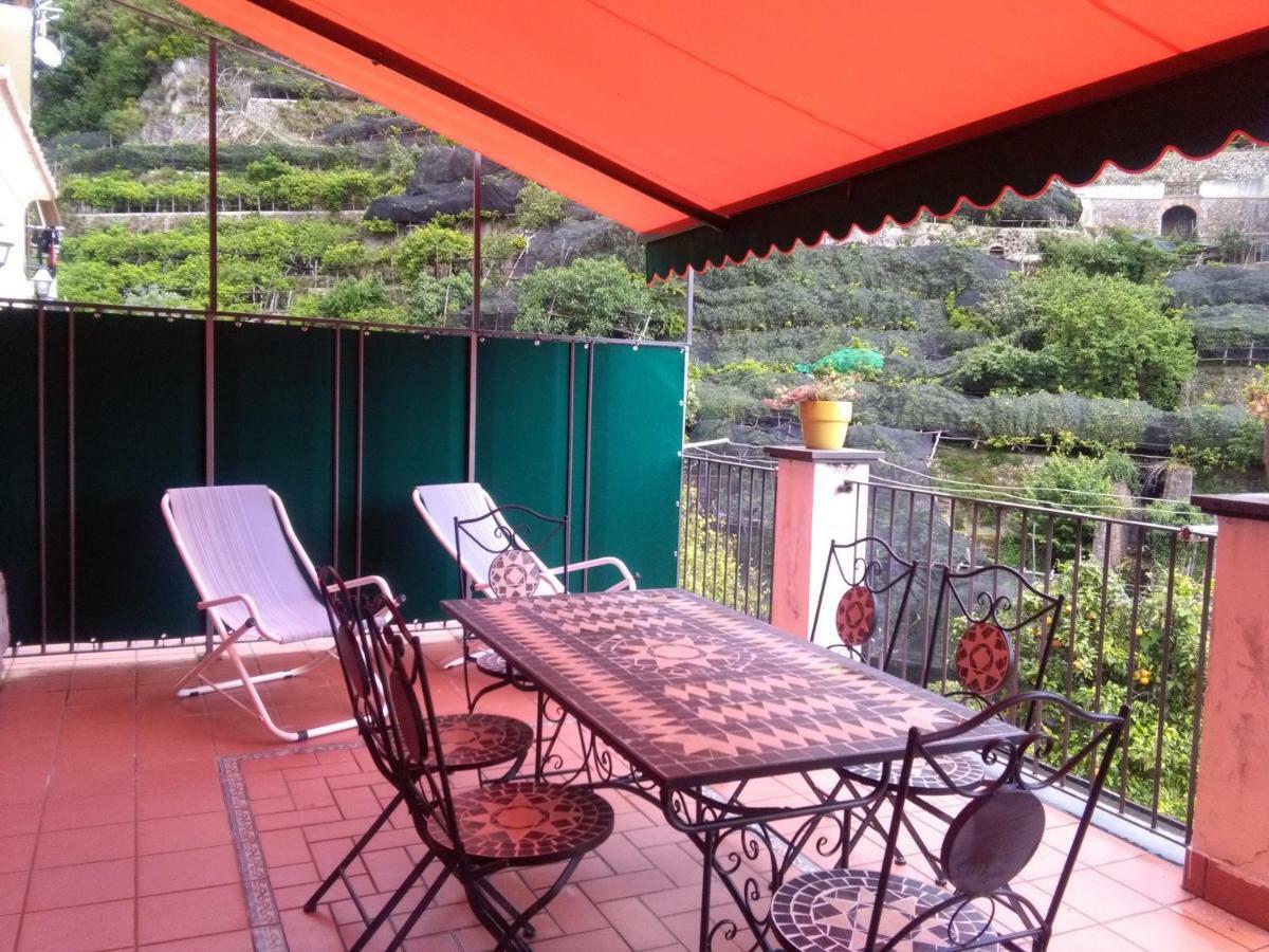 Appartamento Residence Costa D'Amalfi Minori Bagian luar foto