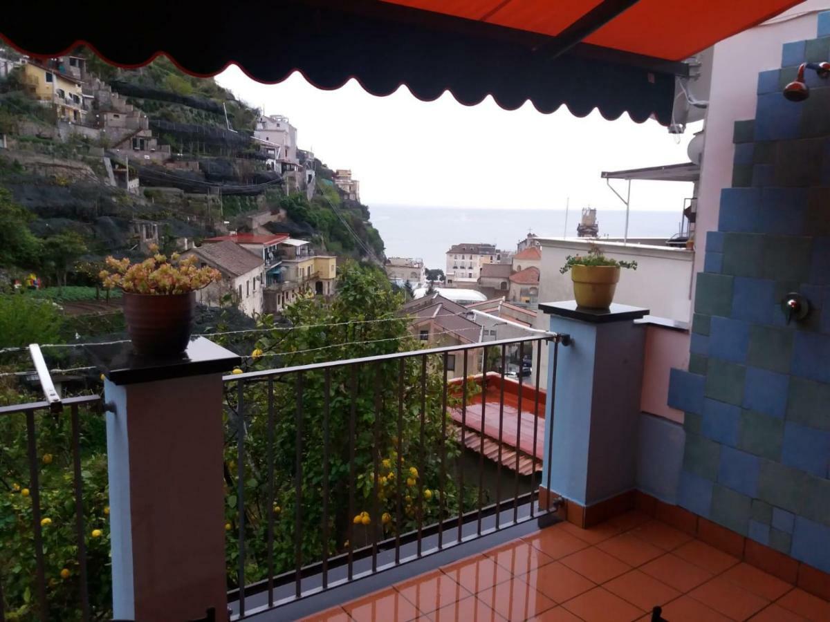 Appartamento Residence Costa D'Amalfi Minori Bagian luar foto